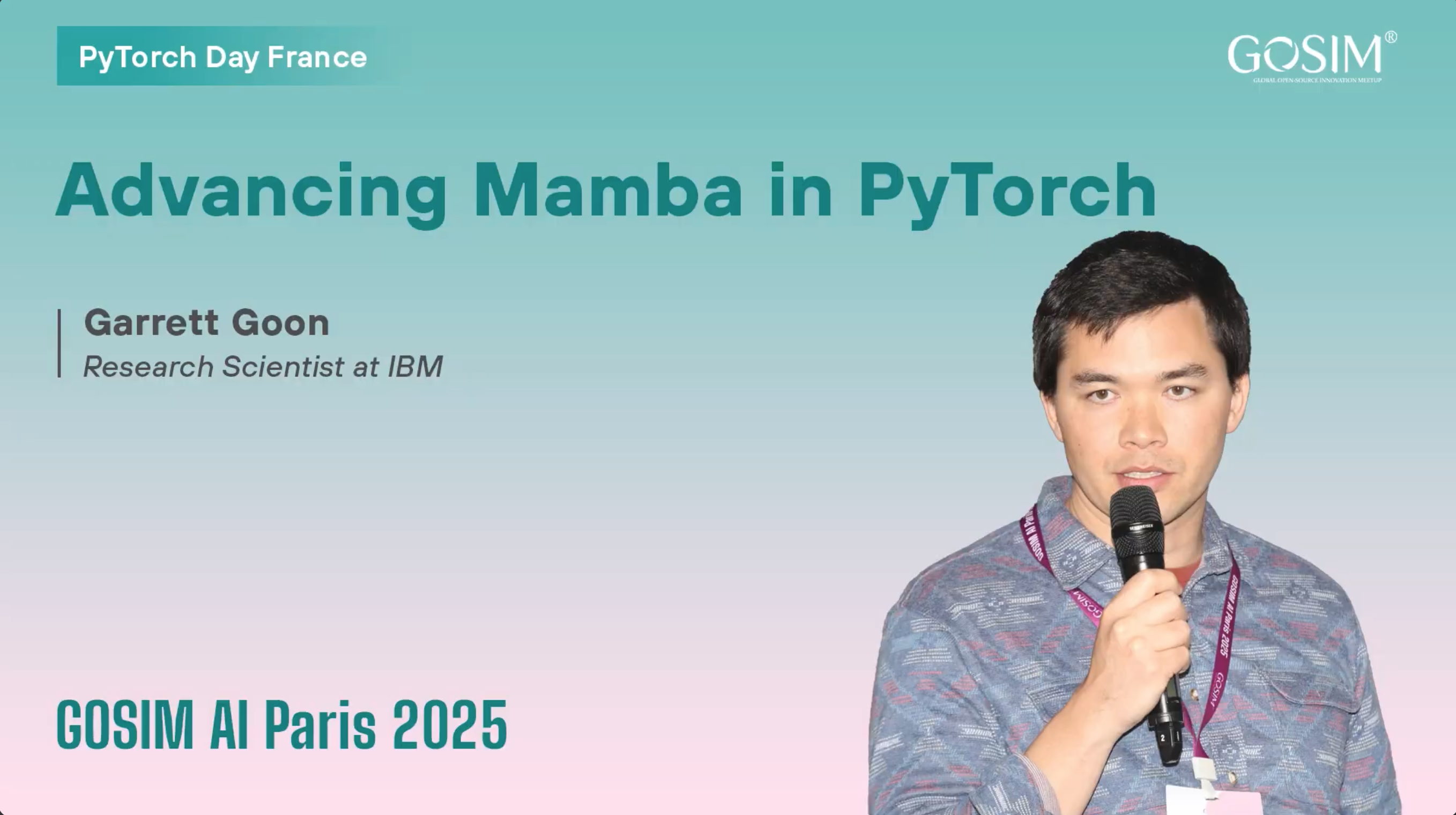 Title slide for PyTorch Day France 2025 talk.